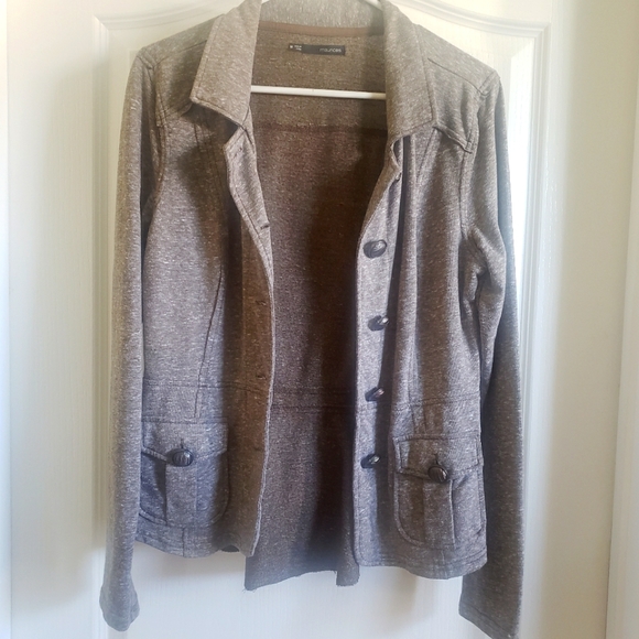 Maurices Sweaters - Olive & White Texture Sweater- Medium